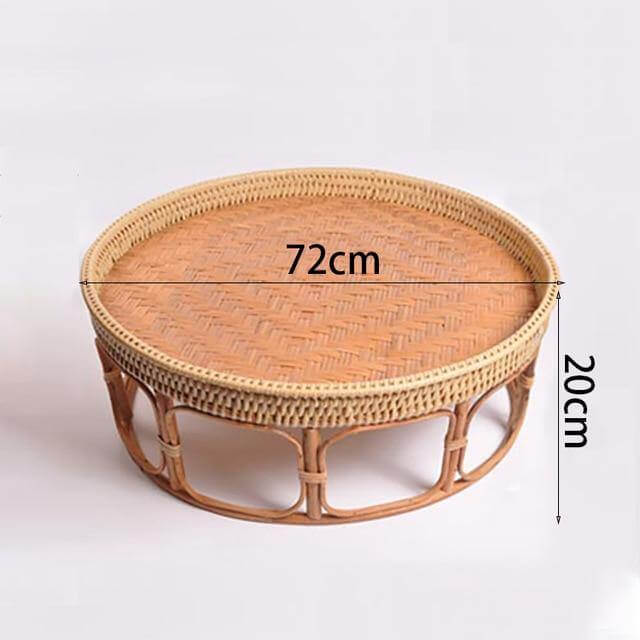 Rattan Picnic Tray Table - Image 9