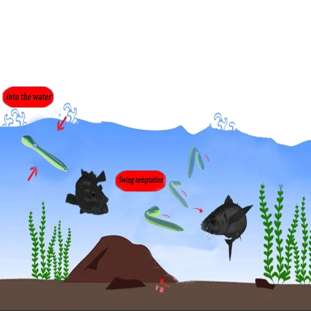 Realistic Reflective Soft Fishing Artificial Bait - Image 6