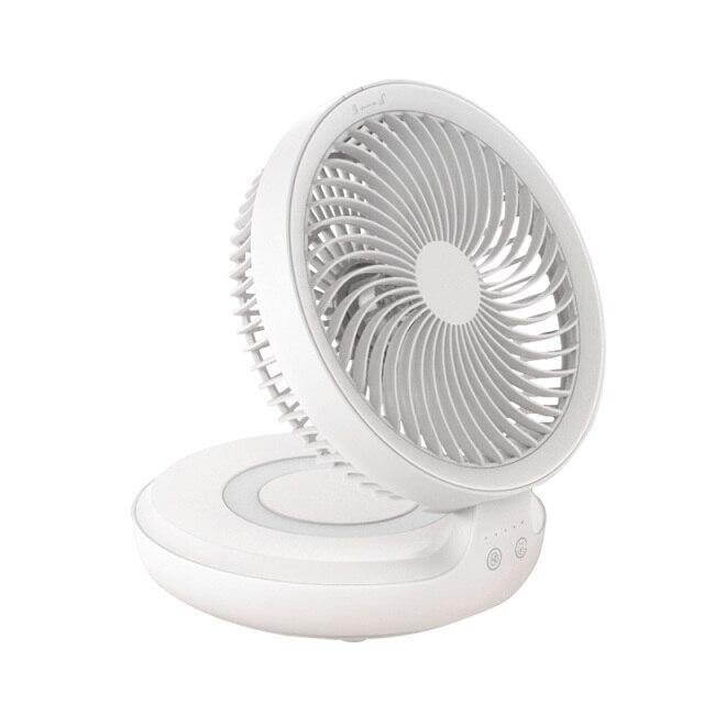 Rechargeable Foldable Wireless Fan Night lamp - Image 5