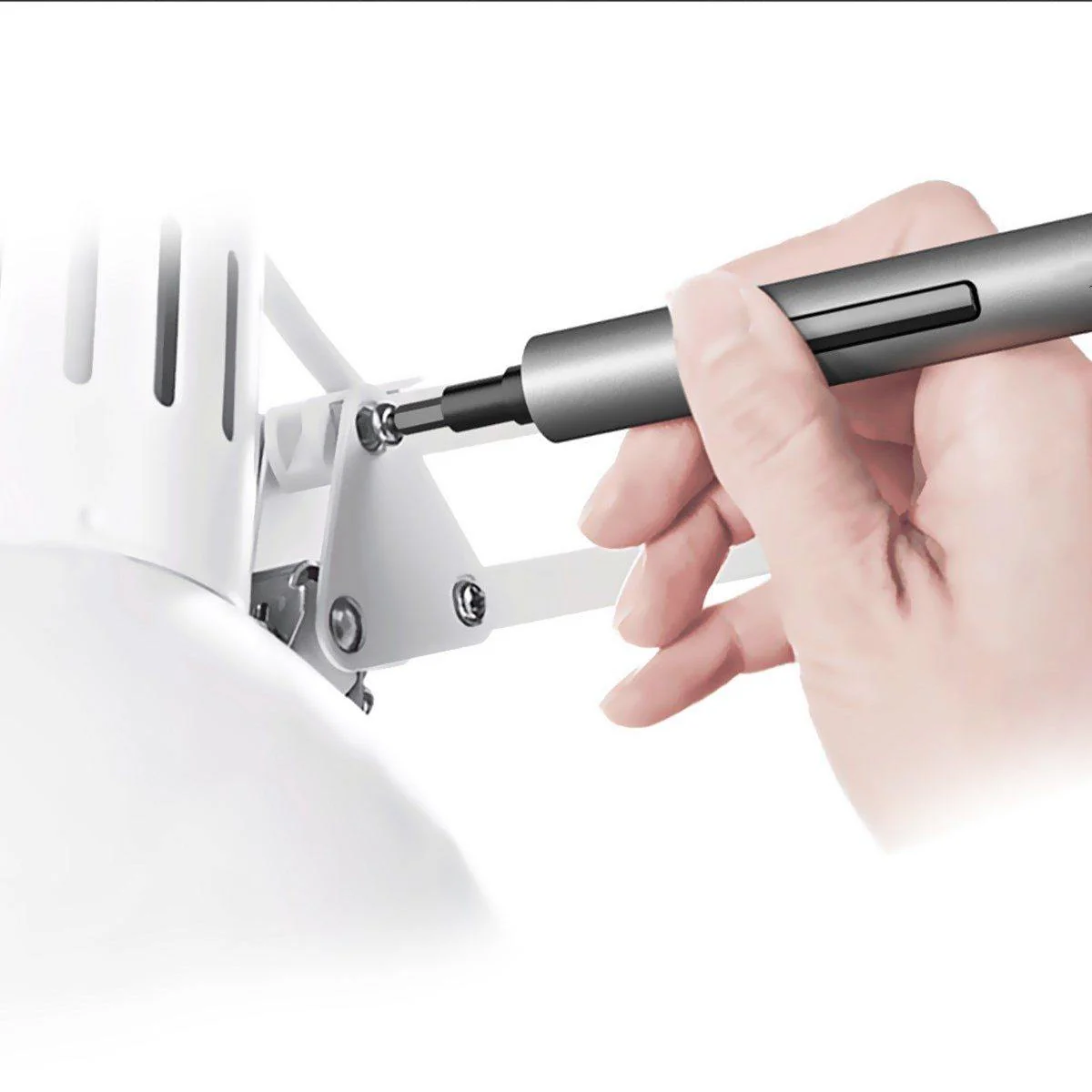 Rechargeable Led Light Electric Screwdriver Kit - Image 3