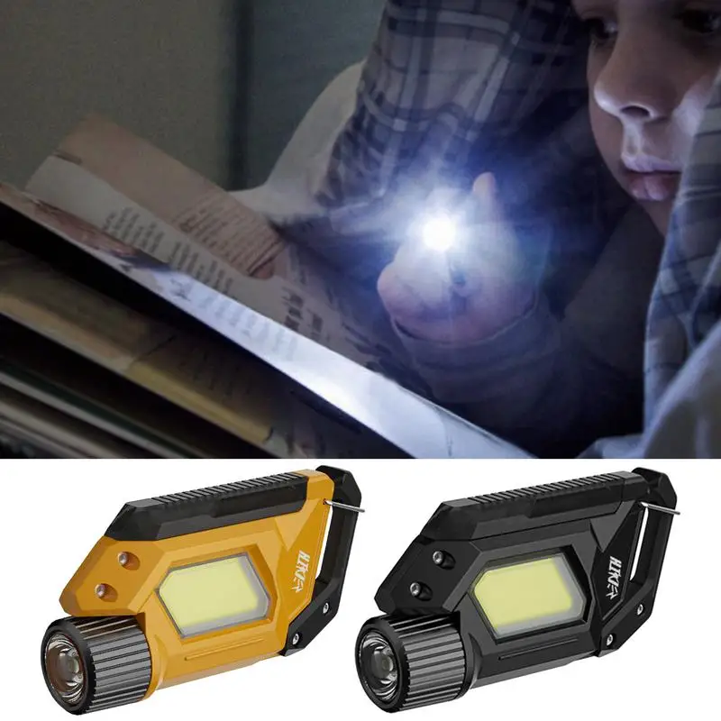 Rechargeable Lightweight LED EDC Camping Keyring Light - Image 4
