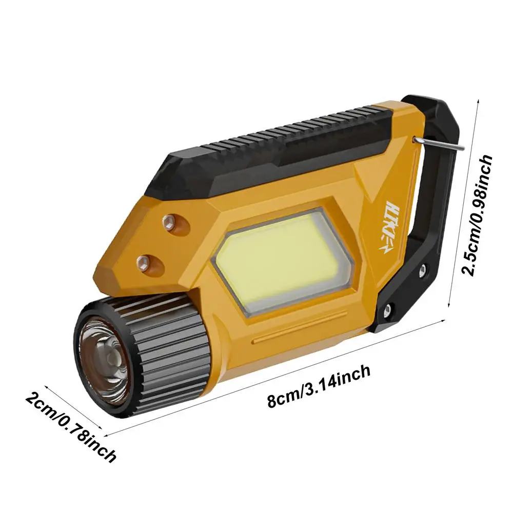 Rechargeable Lightweight LED EDC Camping Keyring Light - Image 9