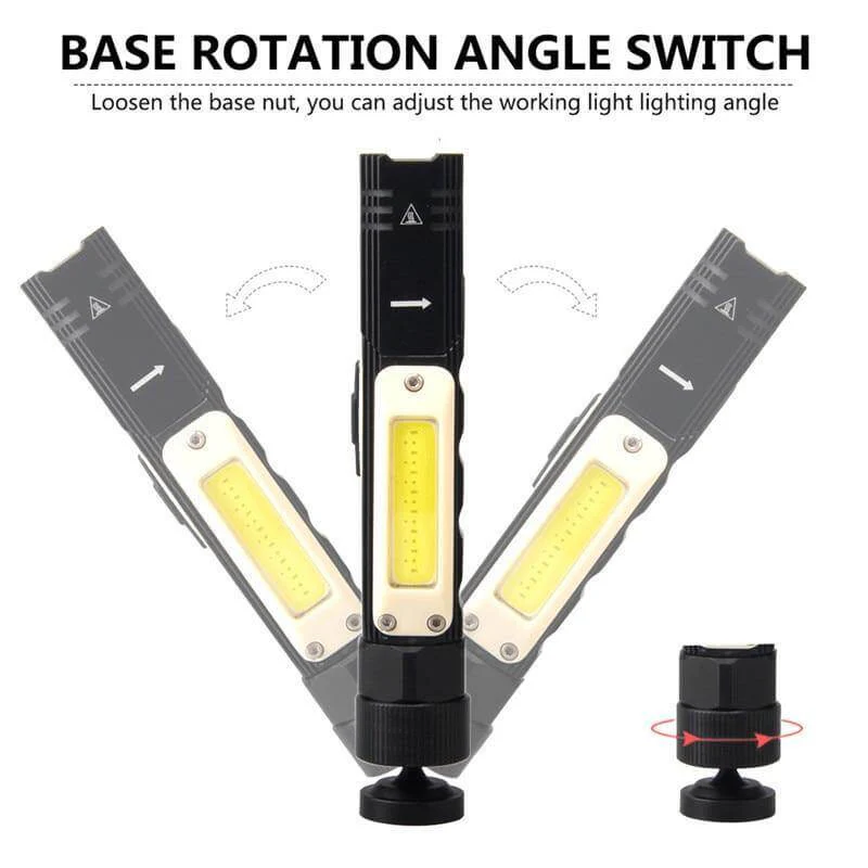 Rechargeable Magnetic Adjustable Camping Flashlight - Image 11