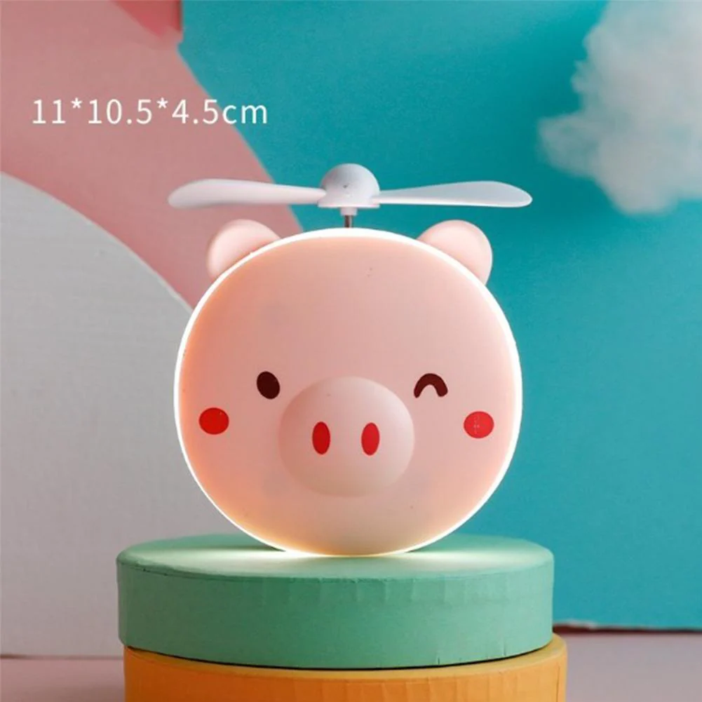 Rechargeable Piggy Mini Led Makeup Light Mirror - Image 5