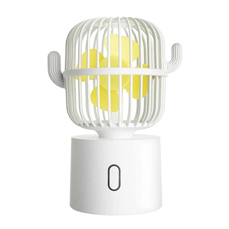 Rechargeable USB Portable Mini Cactus Fan - Image 16