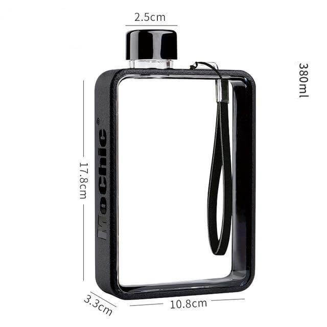 Rectangular Flat Transparent Leak-proof Thermos - Image 4