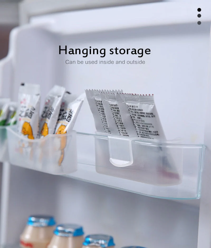 Refrigerator Door Hanging Mini Storage Shelf - Image 4