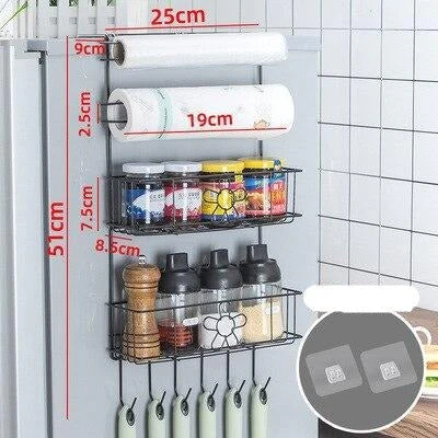 Refrigerator Hanging Side Storage Rack - Image 10
