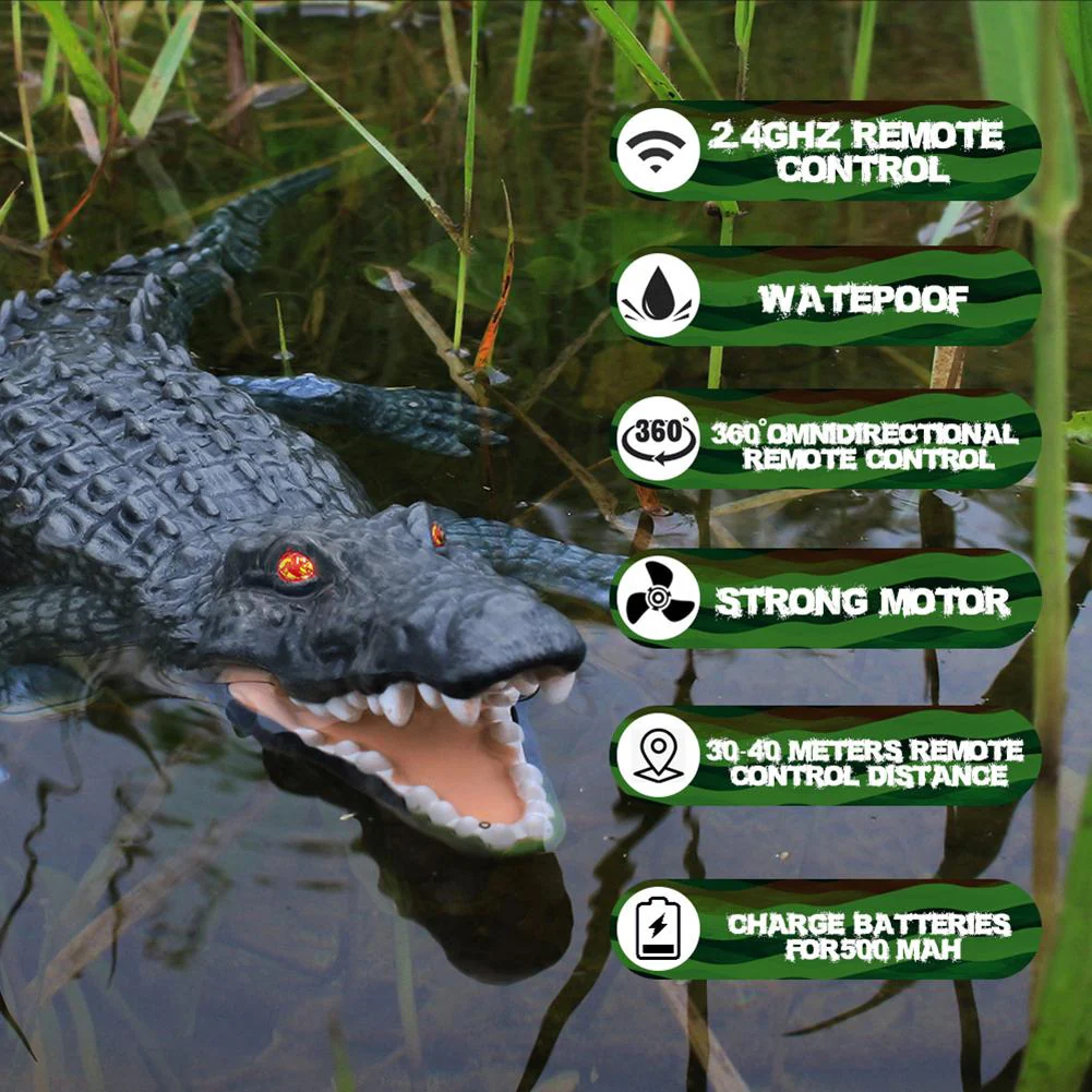 Remote Control Mini Bionic Crocodile Toy - Image 3