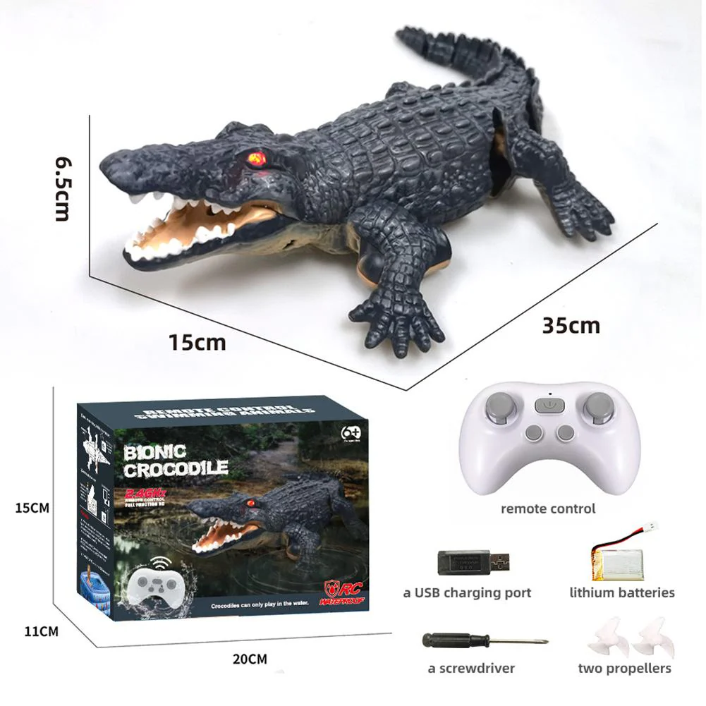 Remote Control Mini Bionic Crocodile Toy - Image 6