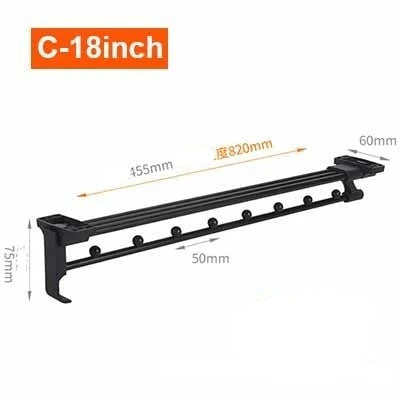 Retractable Closet Storage Organizer Hanger - Image 20