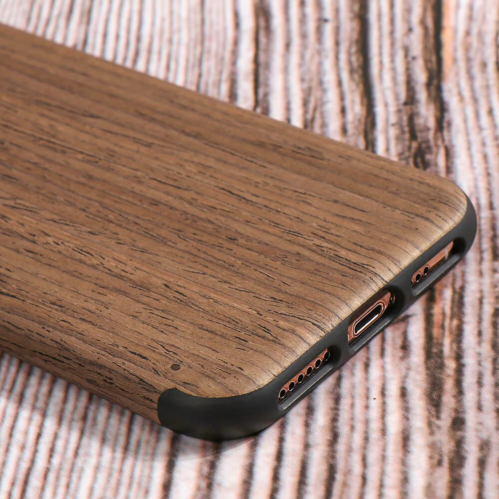 Retro Case Wood pattern For iPhone Models - Image 3