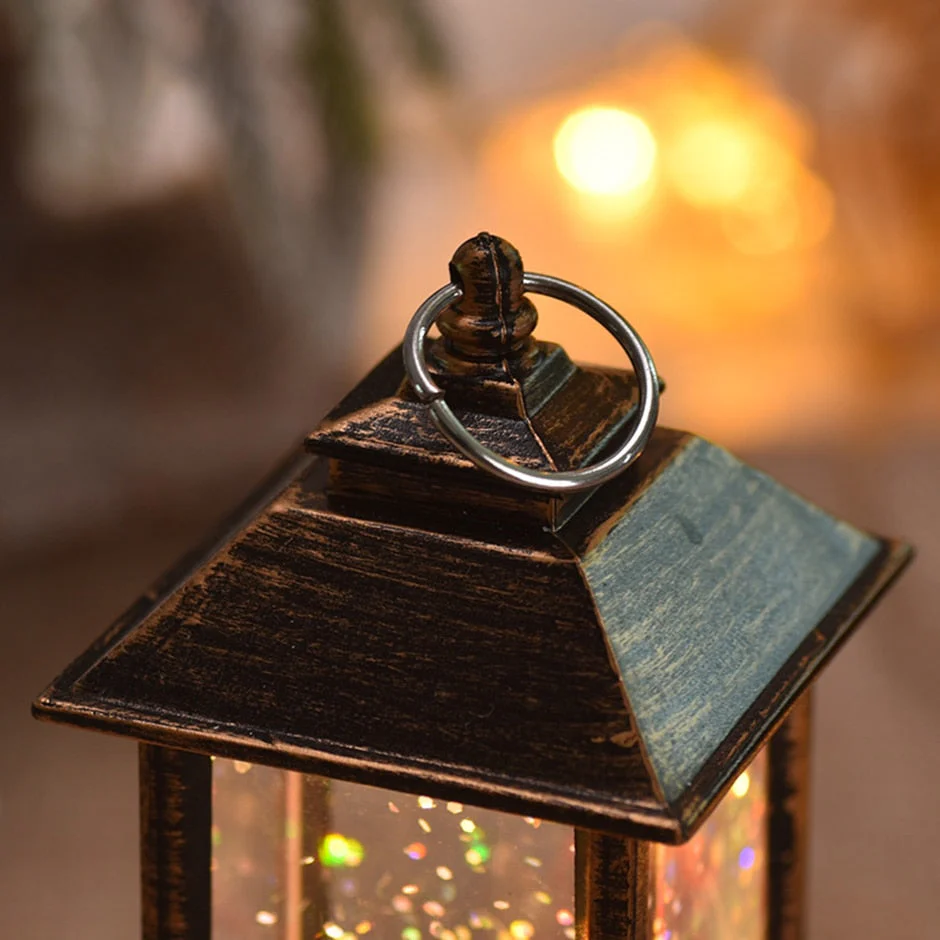 Retro Mini Christmas Lantern - Image 3
