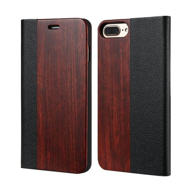 Retro Natural Real Bamboo Wood IPhone Cases - Image 5
