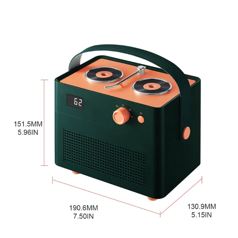 Retro Record Player Lamp Humidifier - Image 6