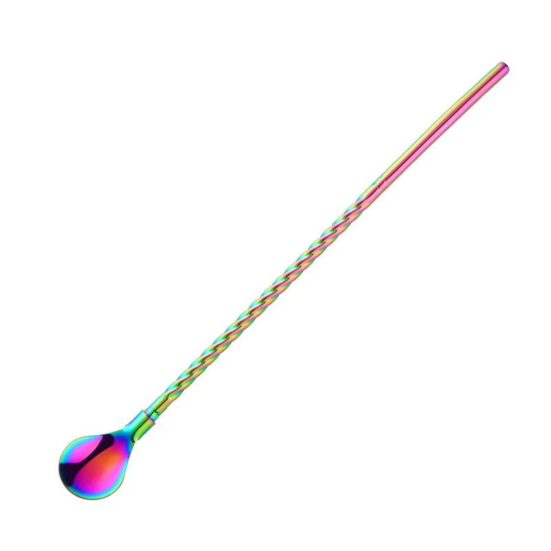 Reusable Long Handle Spoon Straw - Image 7