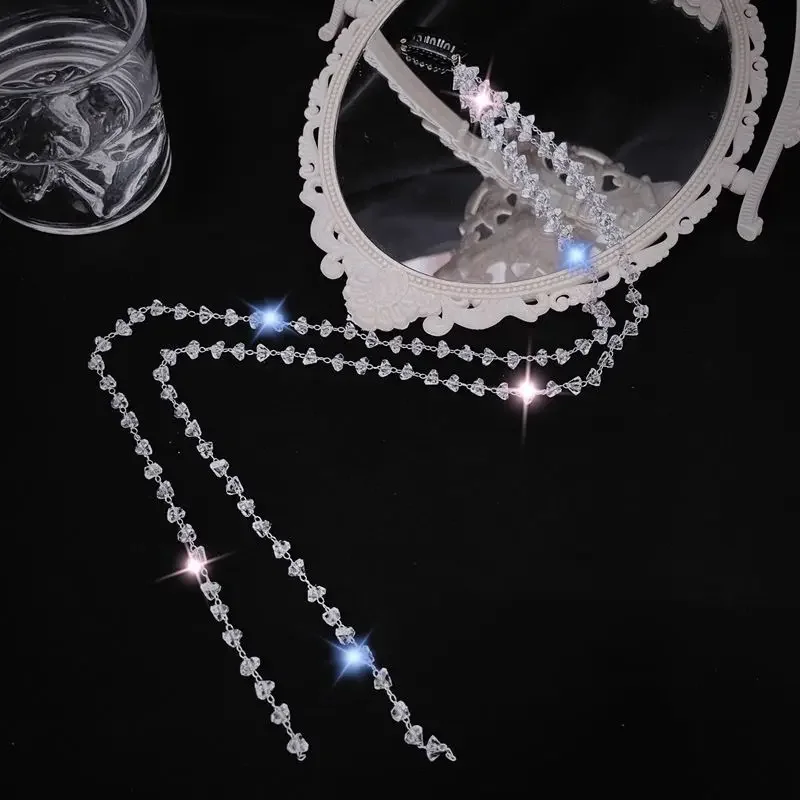 Rhinestone Tassel Glamorous Hair Chain - Image 9
