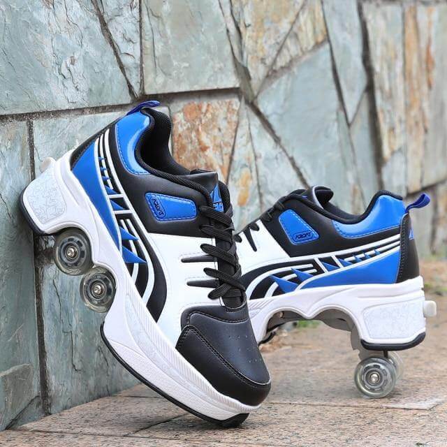 Roller Skate Double Wheels Sneakers - Image 6