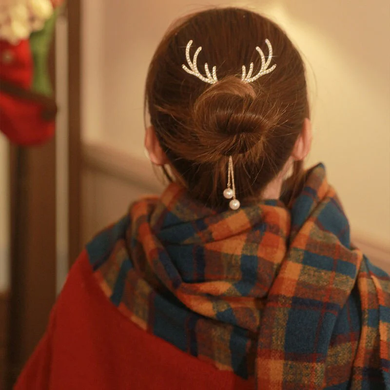 Romance Antler Ponytail Holder Hair Clip - Image 5