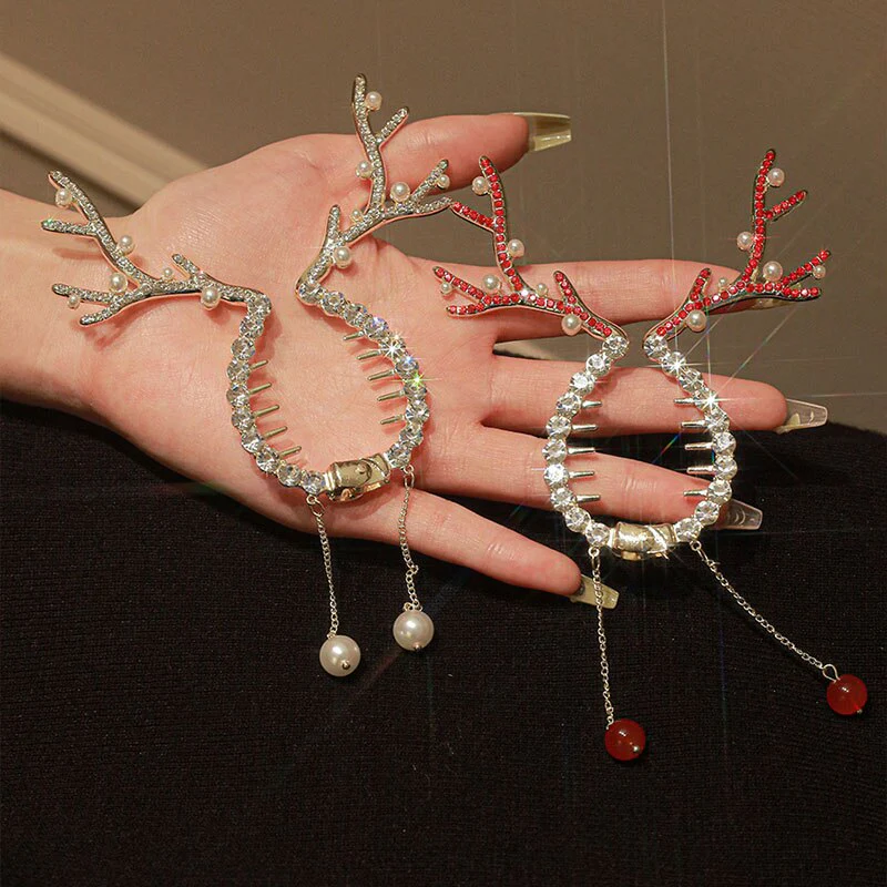 Romance Antler Ponytail Holder Hair Clip - Image 6