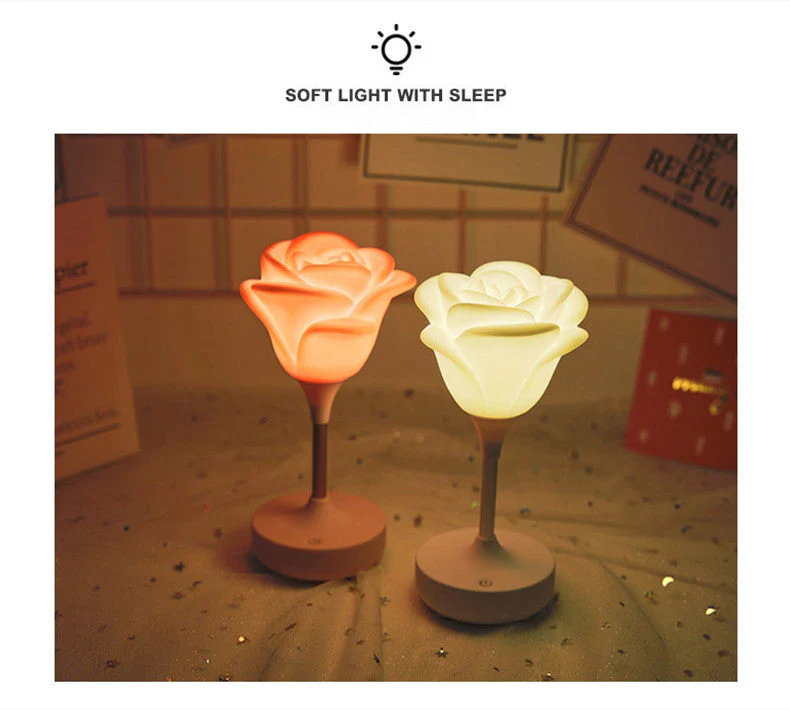 Rose Flower Romantic Touch Night Light - Image 15
