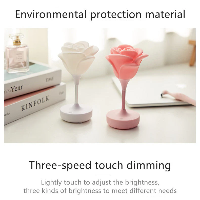 Rose Flower Romantic Touch Night Light - Image 16