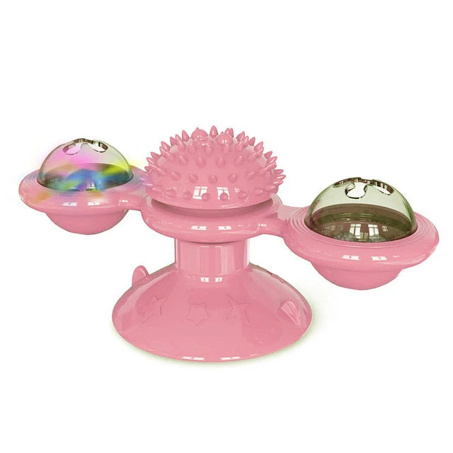 Rotatable Cat Massage Interactive Windmill Toy - Image 10
