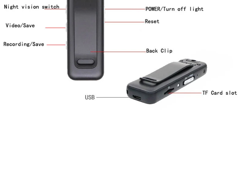 Rotatable Mini Motion Pocket Camera - Image 14