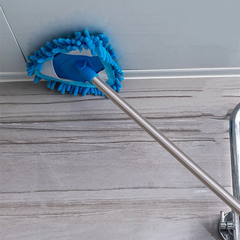 Rotatable Telescopic Stainless Steel Cleaning Mop - Image 2