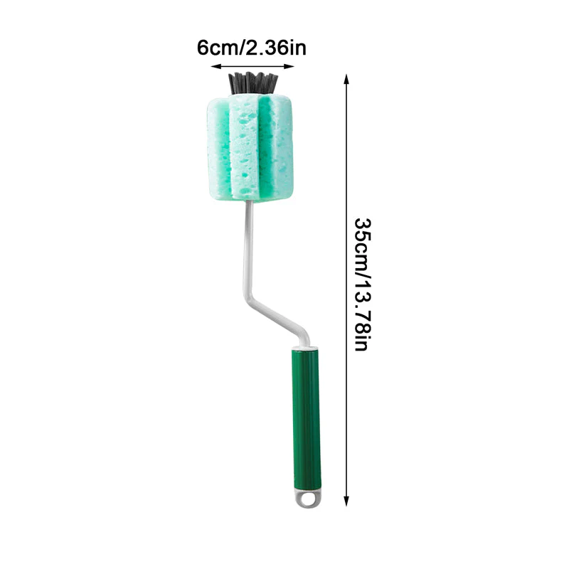 Rotating Long Handle Bottle Glass Cleaner - Image 10