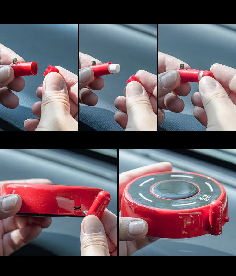Rotating Race Solar Car Air Purifier - Image 5
