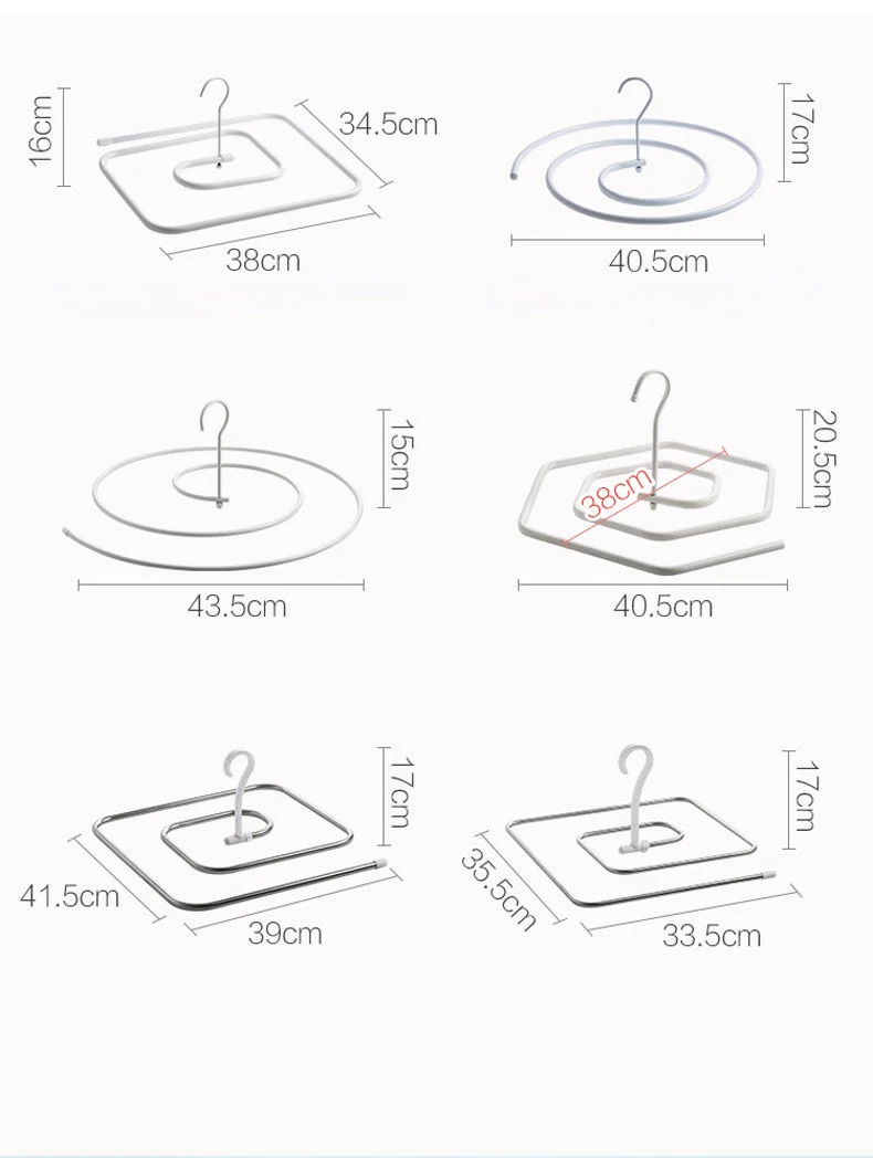 Rotating Spiral Space-Saving Drying Rack - Image 7