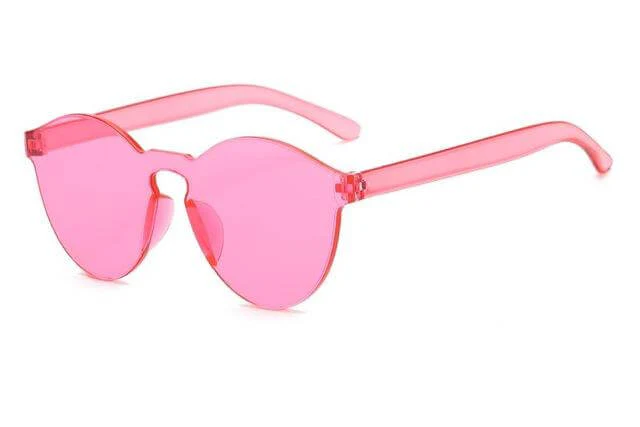 Round Mirror Sunglasses - Image 6
