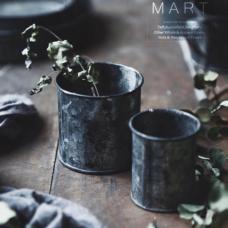 Rustic Wrought Iron Serving Set - Image 7