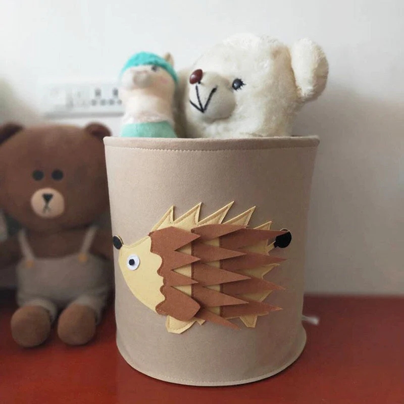 Safari Animals Collapsible Kids Toy Laundry Organizer Basket - Image 8
