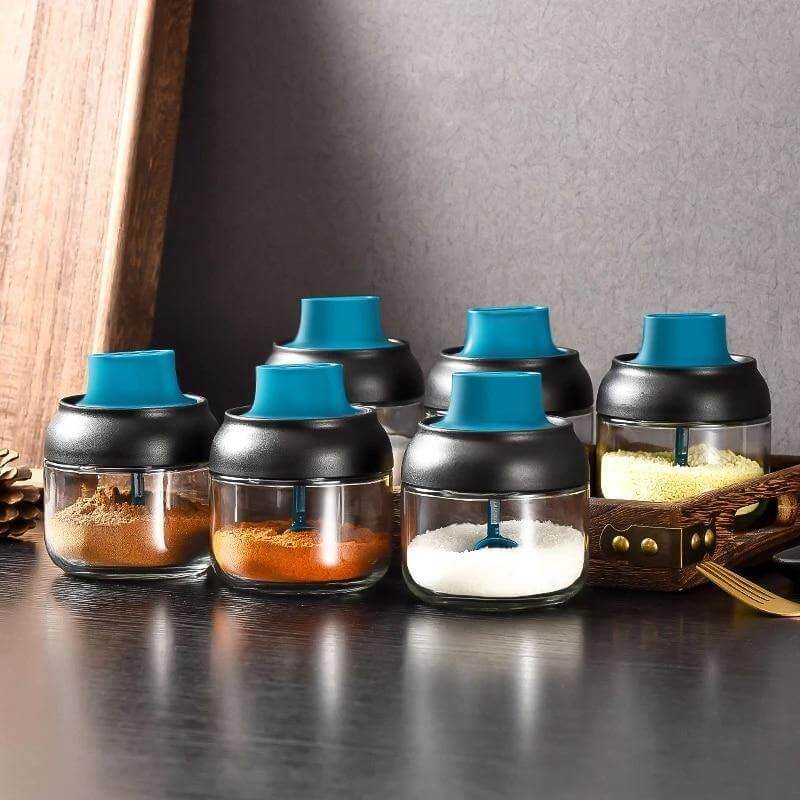 Salt and Pepper Seasoning Organizer Spice Jars - Image 7