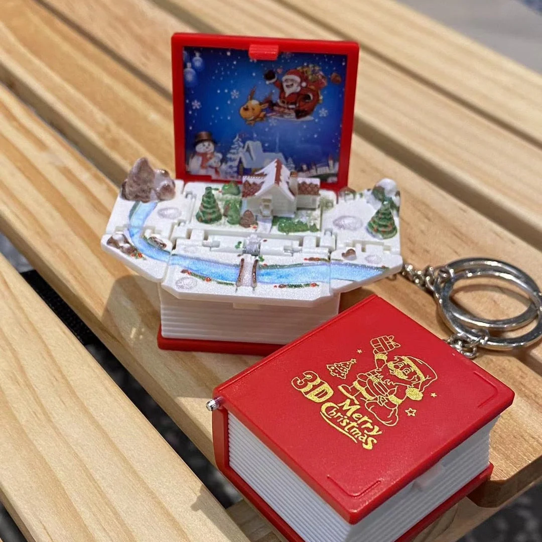 Santa Secret Spell Keychain - Image 4
