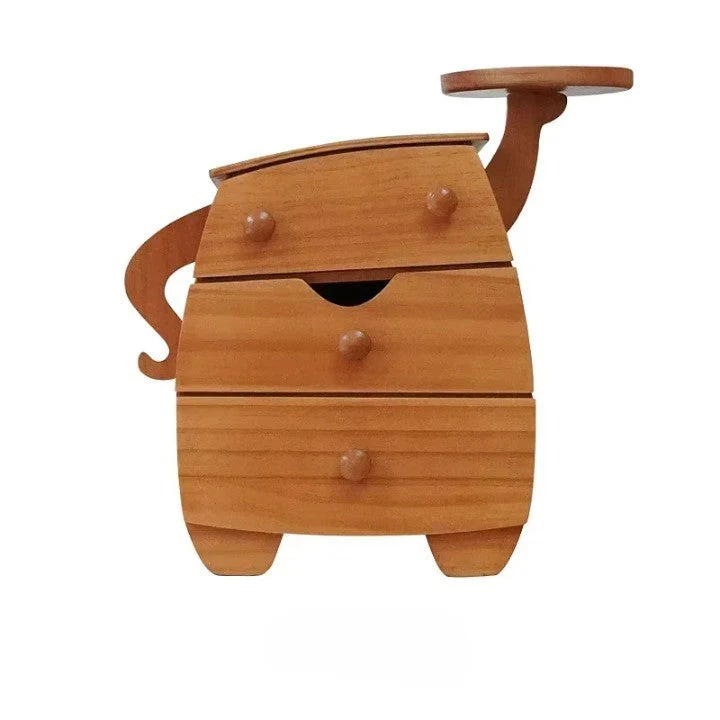 Sassy Wooden Jewelry Mini Storage Box - Image 7