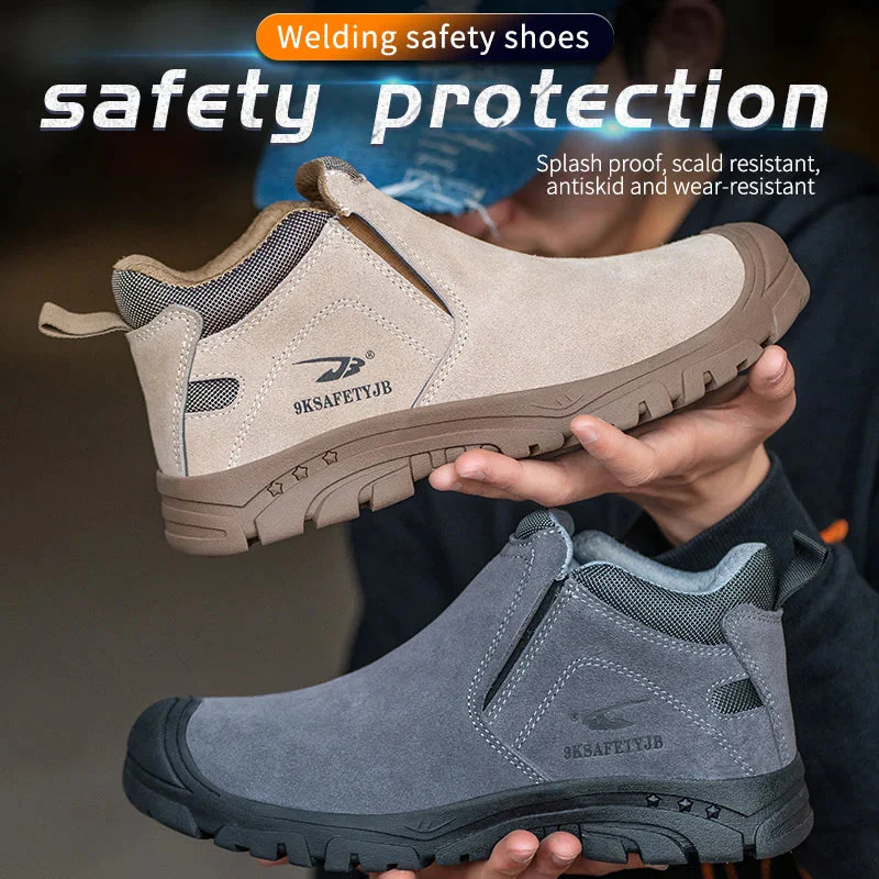 Scald-Proof Insulated Durable Slip-On Indestructible Work Shoes - Image 7