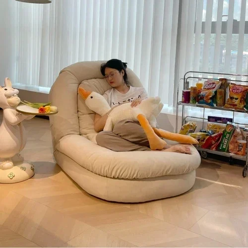 Scandinavian Style Foldable Retractable Lounge Chair - Image 4