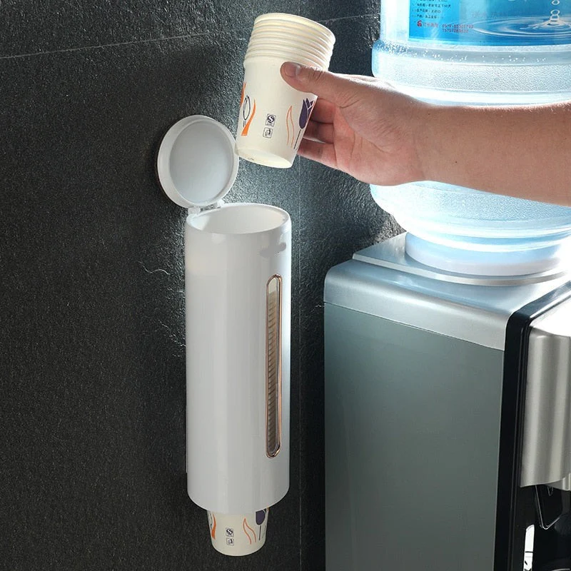 Self-Adhesive Disposable Paper Cup Dispenser - Image 5