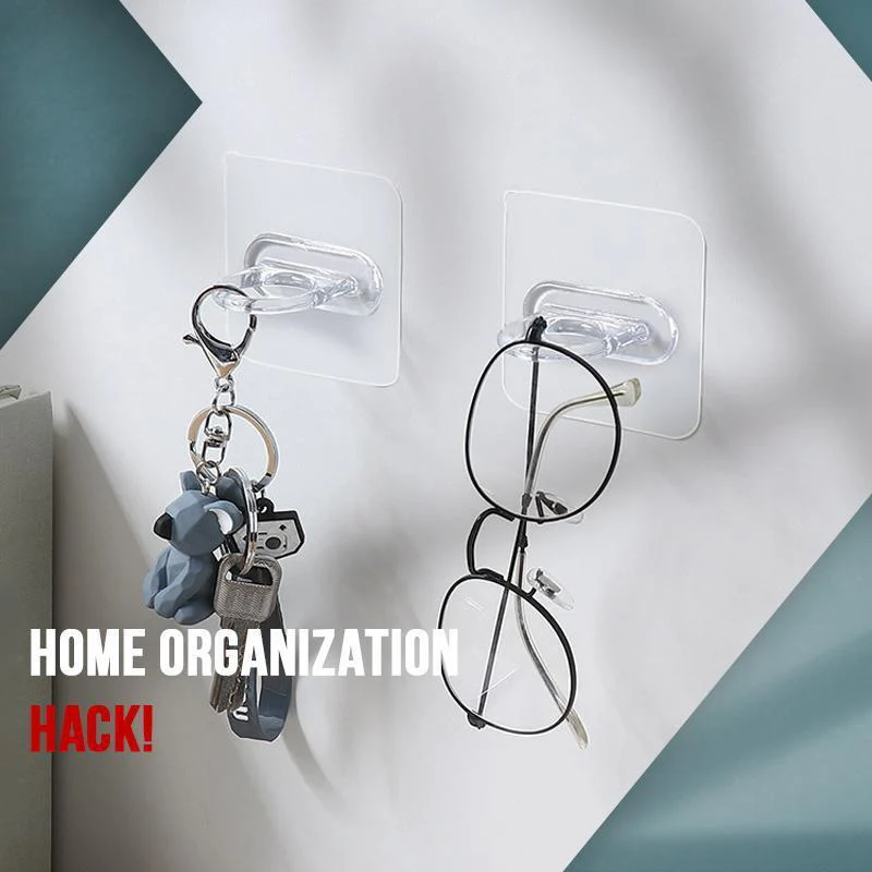 Self Adhesive Kitchen Bathroom Organizer Hook Set - Image 6