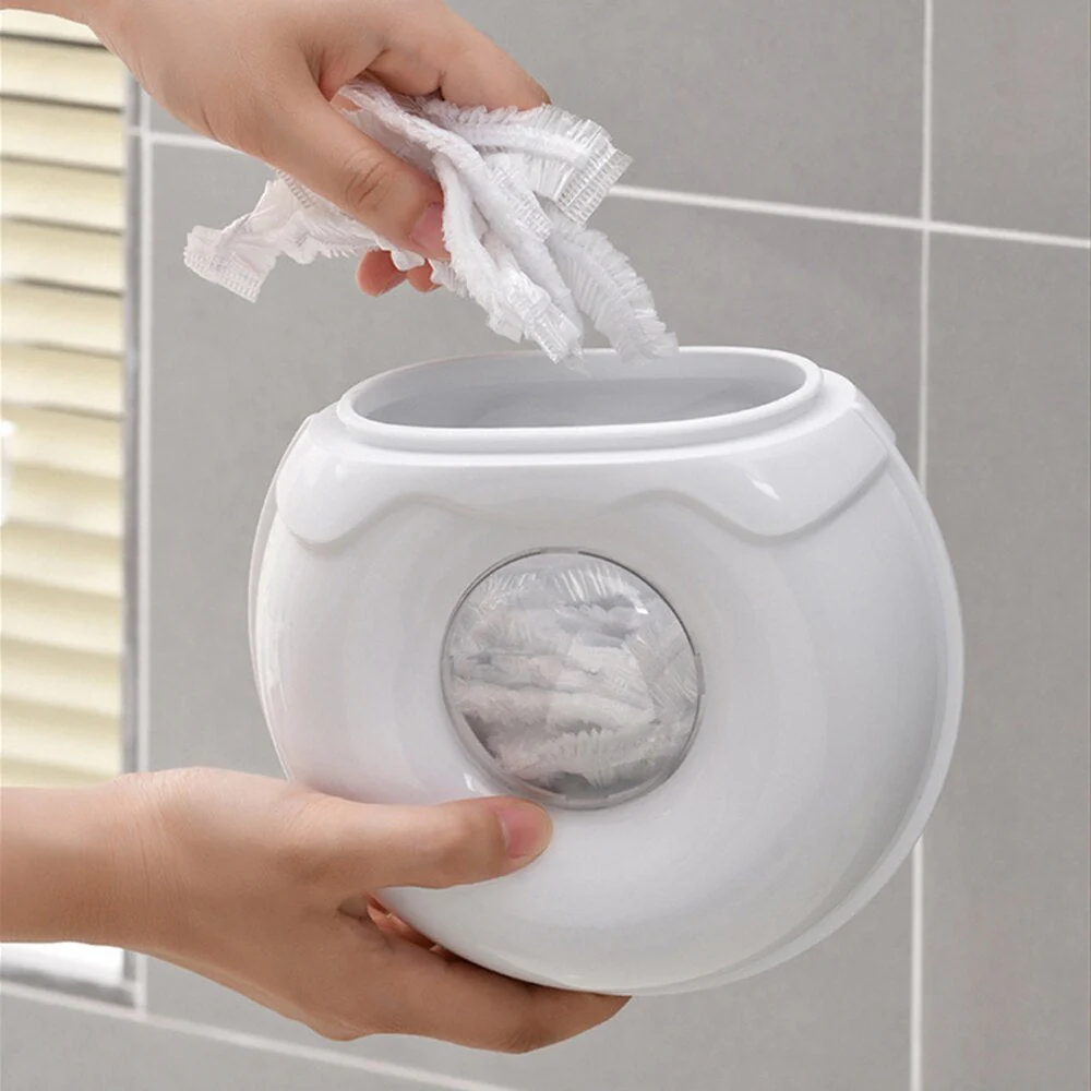 Self-Adhesive Plastic Bag Storage Dispenser - Image 3