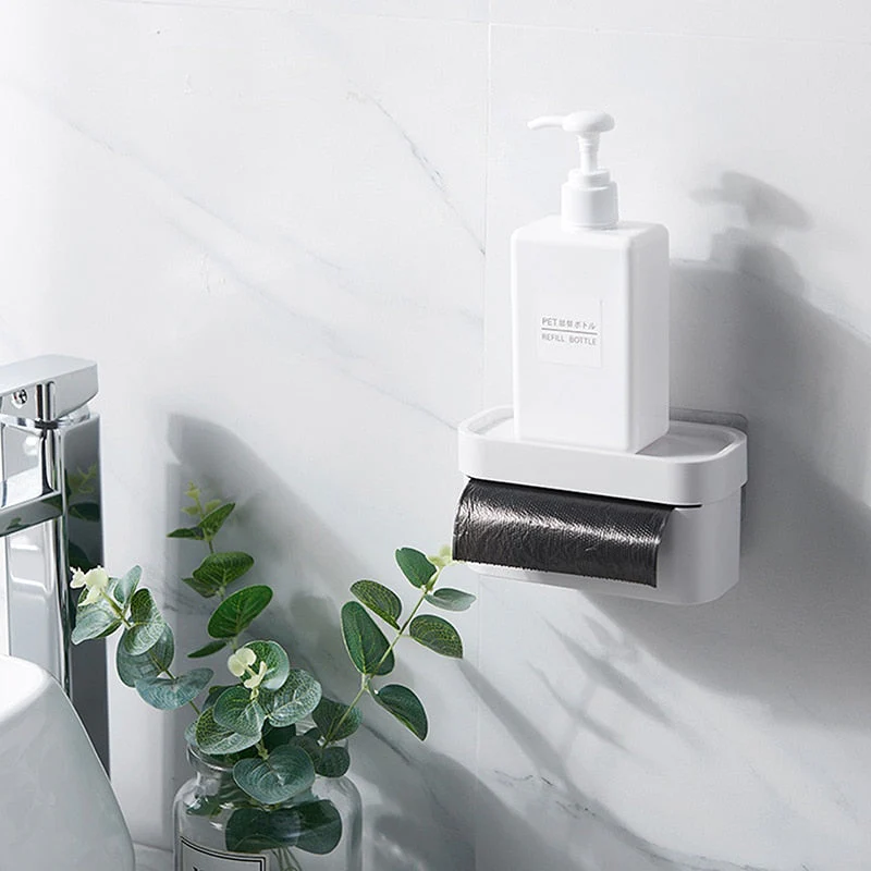 Self-Adhesive Wall Garbage Bag Dispenser - Image 7