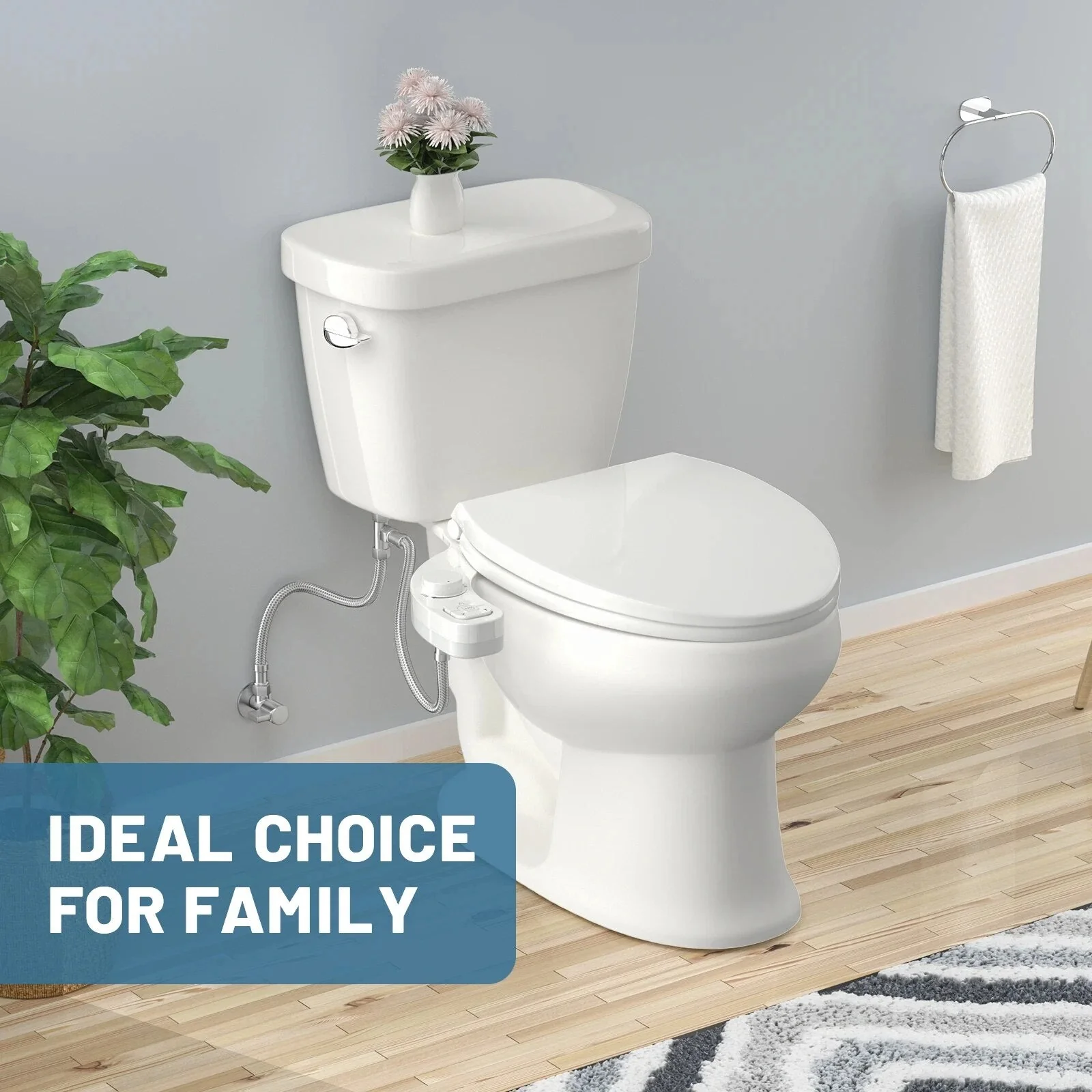 Self Cleaning Dual Nozzle Pure Hygiene Bidet - Image 2