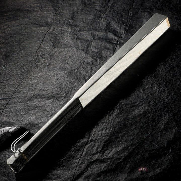Self-Defense Titanium Alloy Folding Fan - Image 2