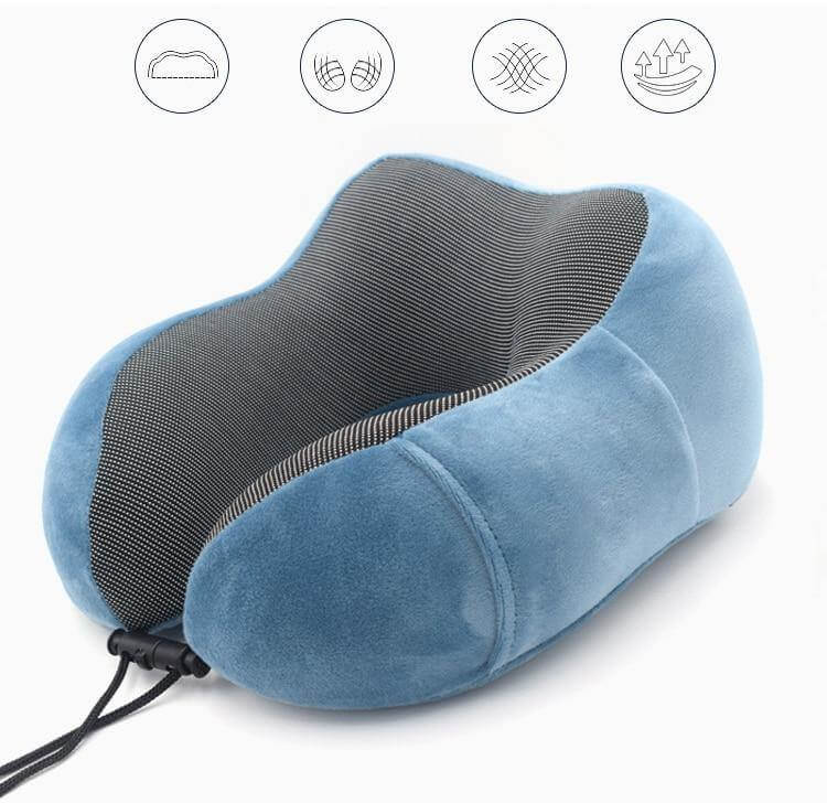 Shaped Soft Memory Foam Neck Pillow - Image 4
