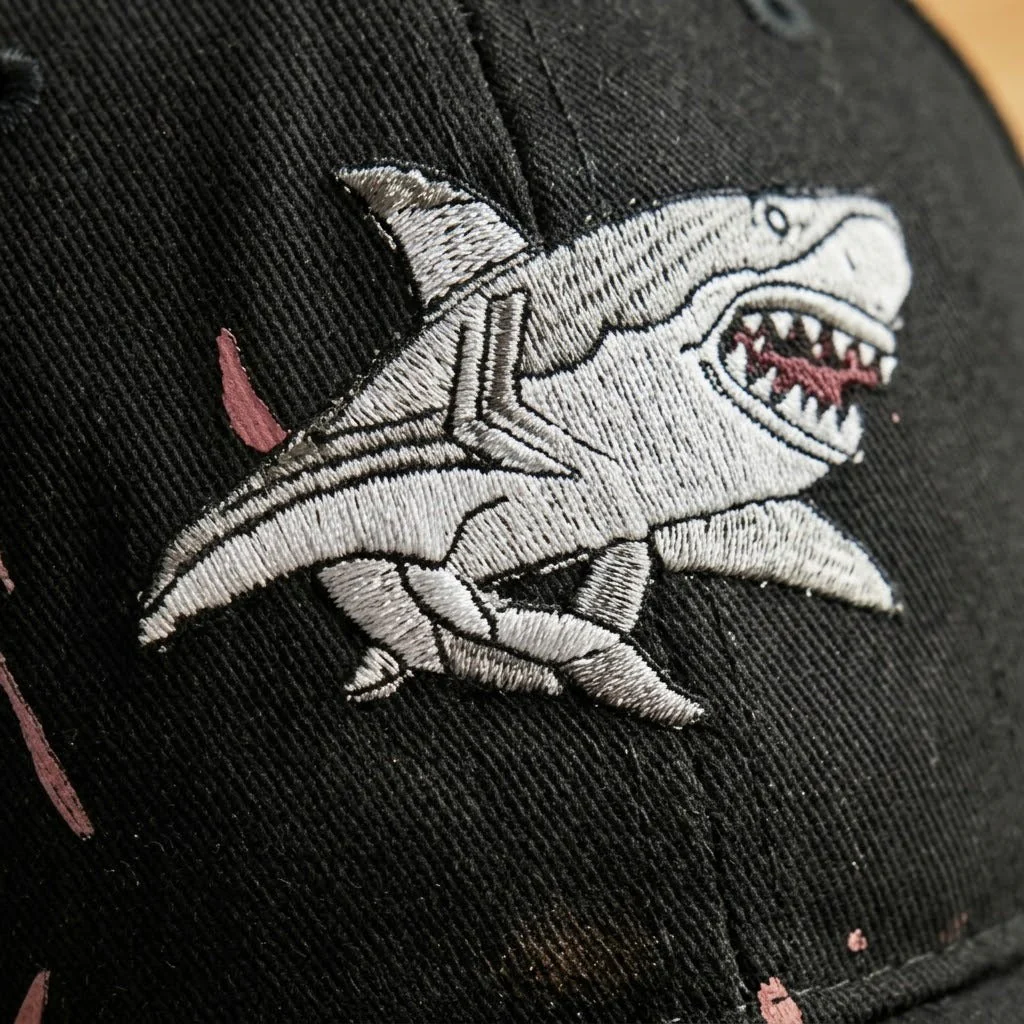 Shark Bite Baseball Cap - Image 9