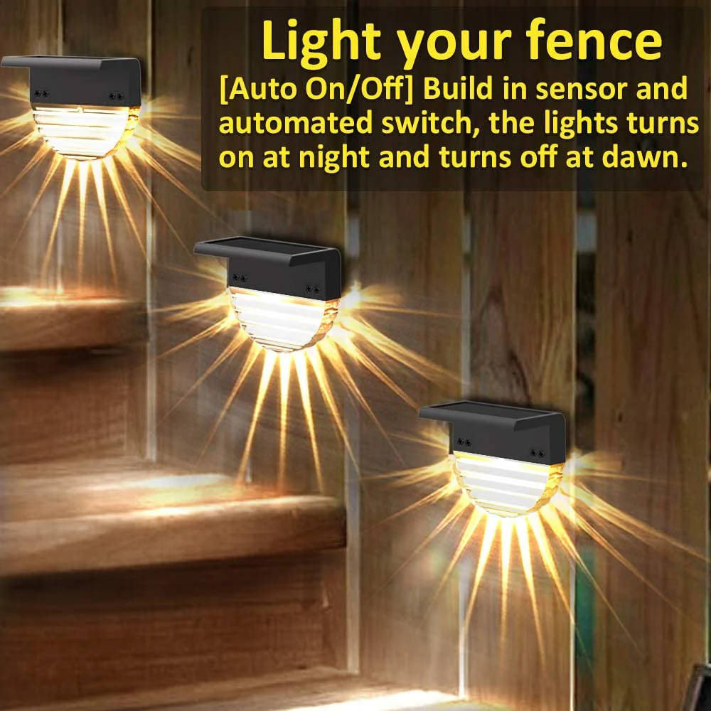 Shining Path Outdoor Solar Powered Pathway Lights - Image 2