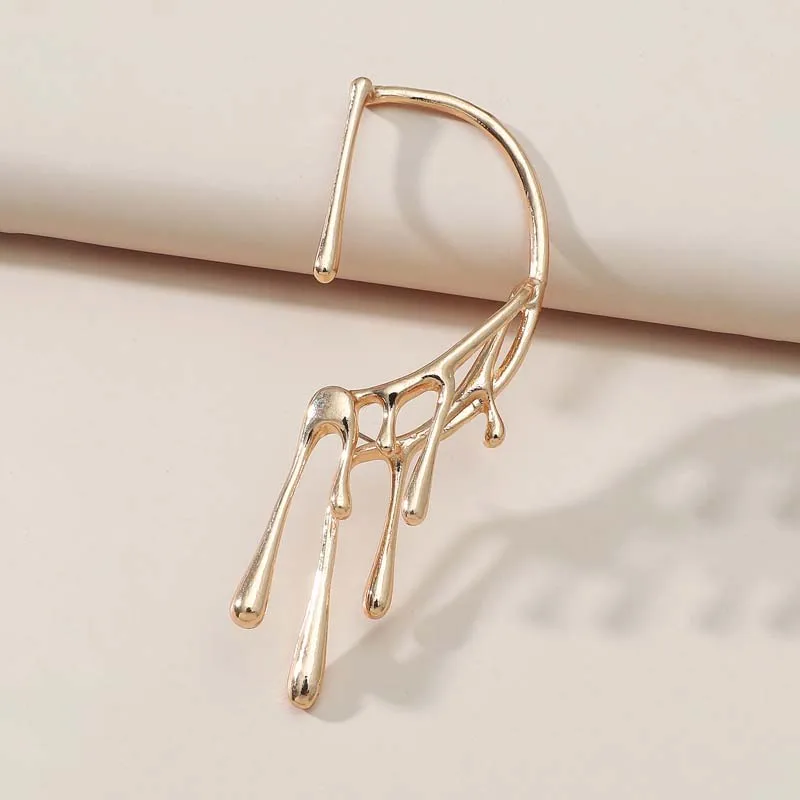 Shiny Snake Wrap Earring - Image 4
